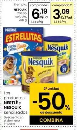 Eroski NESQUIK Cacao soluble oferta