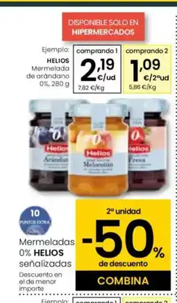Eroski HELIOS Mermelada de arándano oferta