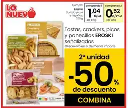Eroski EROSKI Surtido picos y regañas oferta