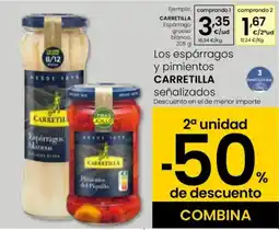 Eroski CARRETILLA Espárragos blancus oferta