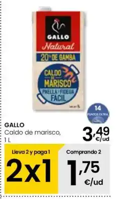Eroski GALLO Caldo de marisco oferta