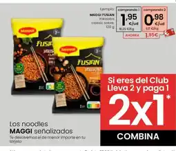 Eroski MAGGI FUSIAN Yakisoba classic sobre oferta