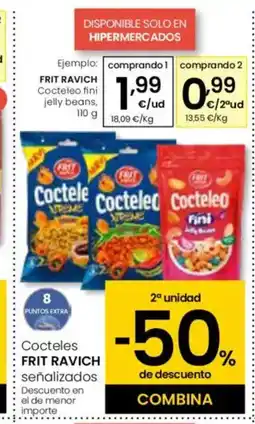 Eroski FRIT RAVICH Cocteleo fini jelly beans oferta
