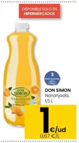 Eroski DON SIMON Naranjada oferta