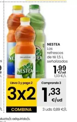 Eroski NESTEA Los refrescosde té oferta