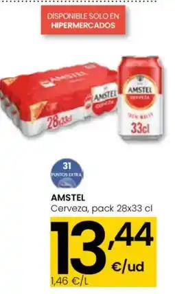 Eroski AMSTEL Cerveza oferta