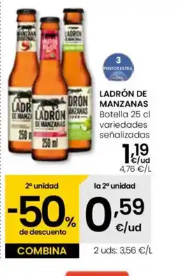 Eroski LADRÓN DE MANZANAS Botella oferta