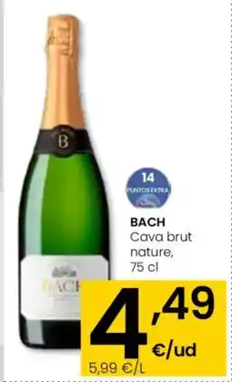 Eroski BACH Cava brut nature oferta