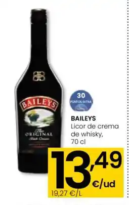 Eroski BAILEYS Licor de crema de whisky oferta