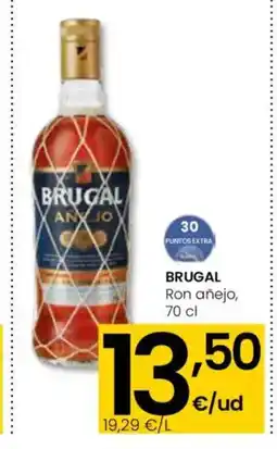 Eroski BRUGAL Ron añejo oferta