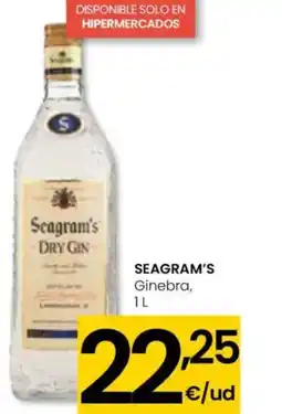 Eroski SEAGRAM'S Ginebra oferta