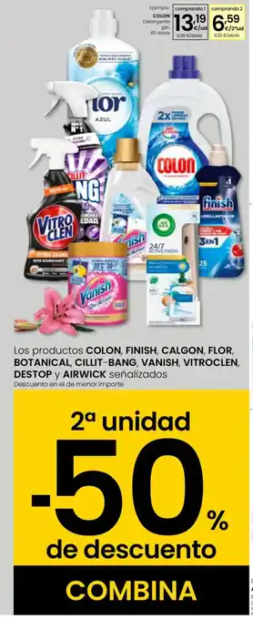 Eroski COLON Detergente gel oferta