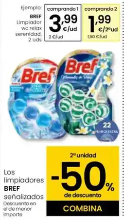 Eroski BREF Limpiador wc relax serenidad oferta