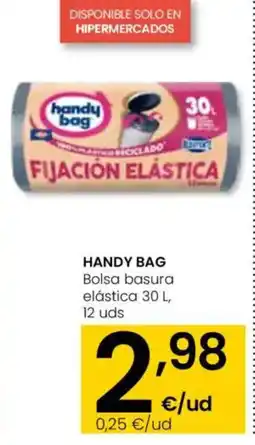Eroski HANDY BAG Bolsa basura elástica oferta