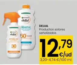 Eroski DELIAL Productos solares señalizados oferta