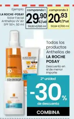 Eroski LA ROCHE-POSAY Solar Facial Anthelios UV Air SPF 50+ oferta