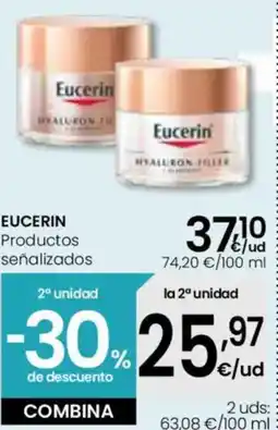 Eroski EUCERIN Productos señalizados oferta