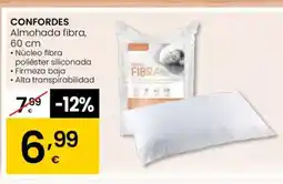 Eroski Almohada fibra oferta