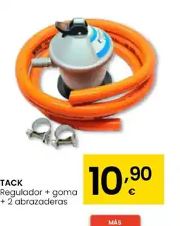 Eroski TACK Regulador + goma + 2 abrazaderas oferta