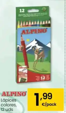 Eroski ALPINO Lápices colores oferta