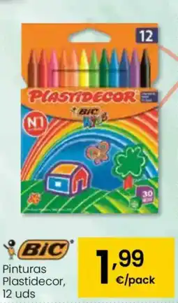 Eroski BIC Pinturas Plastidecor oferta