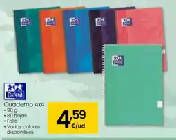 Eroski Cuaderno oferta