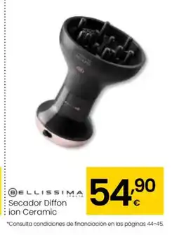 Eroski BELLISSIMA Secador Diffon ion Ceramic oferta
