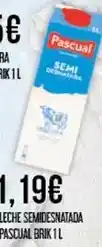 Claudio Pascual - leche semidesnatada oferta