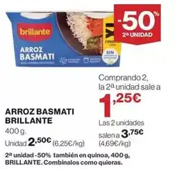 Hipercor Brillante - arroz basmati oferta
