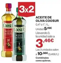 Hipercor Coosur - aceite de oliva oferta