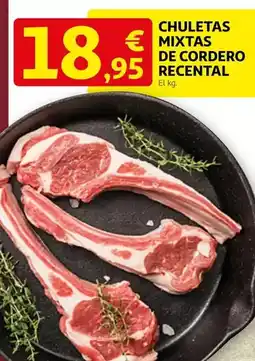 Alcampo Chuletas mixtas de cordero recental oferta
