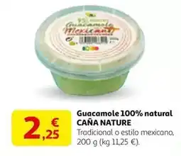 Alcampo Cana nature - guacamole 100% natural oferta