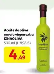 Alcampo Iznaoliva - aceite de oliva envero virgen extra oferta