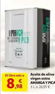 Alcampo Amarga y pica - aceite de oliva virgen extra oferta