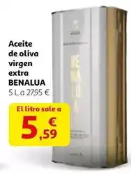 Alcampo Benalúa - aceite de oliva virgen extra oferta