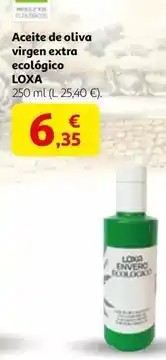 Alcampo Loxa - aceite de oliva virgen extra ecológico oferta
