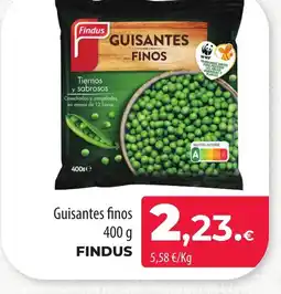 SPAR Lanzarote FINDUS Guisantes finos oferta
