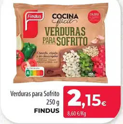 SPAR Lanzarote FINDUS Verduras para Sofrito oferta