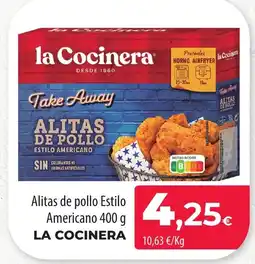 SPAR Lanzarote LA COCINERA Alitas de pollo Estilo Americano oferta