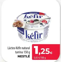 SPAR Lanzarote NESTLÉ Lácteo Kéfir natural tarrina oferta
