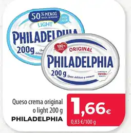 SPAR Lanzarote PHILADELPHIA Queso crema original o light oferta
