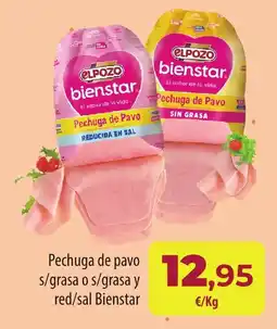 SPAR Lanzarote Pechuga de pavo s/grasa o s/grasa y red/sal Bienstar oferta