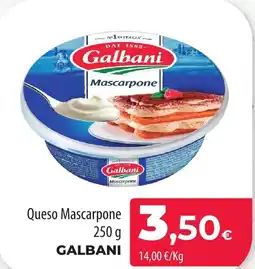 SPAR Lanzarote GALBANI Queso Mascarpone oferta