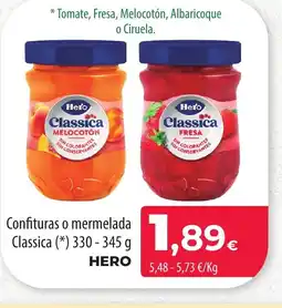 SPAR Lanzarote HERO Confituras o mermelada Classica oferta