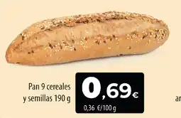 SPAR Lanzarote Pan 9 cereales y semillas oferta