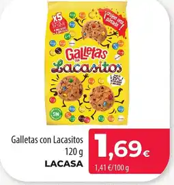 SPAR Lanzarote LACASA Galletas con Lacasitos oferta