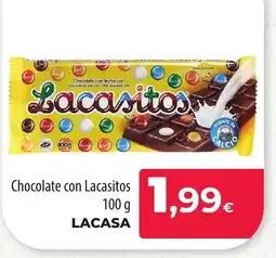 SPAR Lanzarote LACASA Chocolate con Lacasitos oferta
