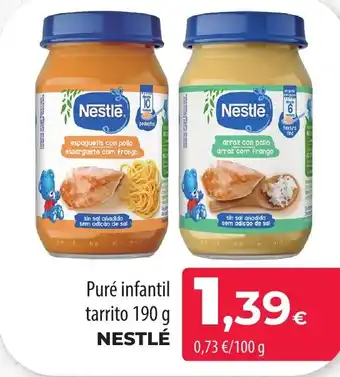 SPAR Lanzarote NESTLÉ Puré infantil tarrito oferta