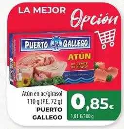 SPAR Lanzarote PUERTO GALLEGO Atún en ac/girasol oferta