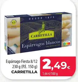 SPAR Lanzarote CARRETILLA Espárragos Fiesta oferta